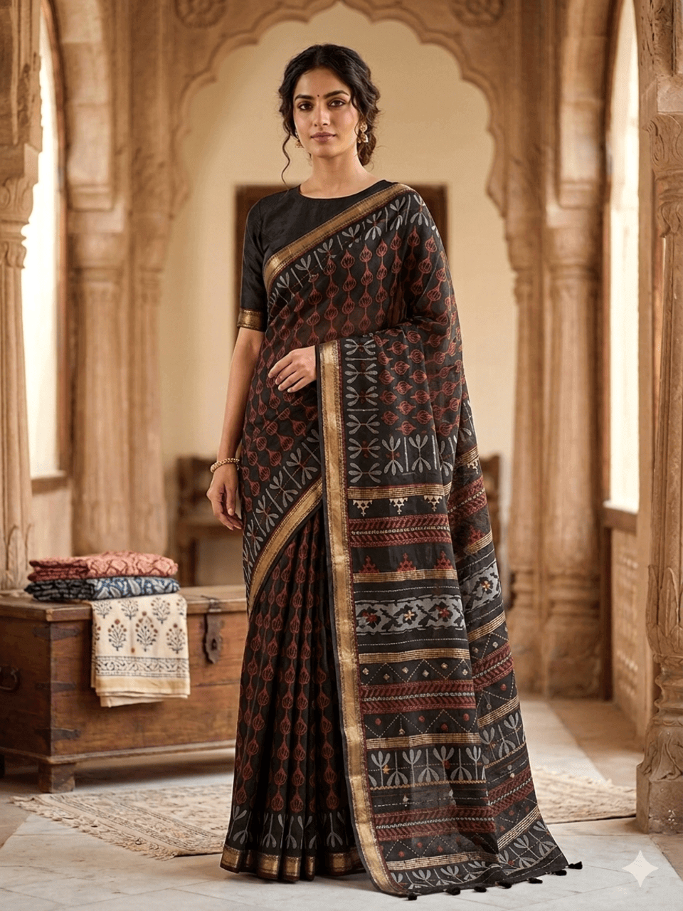 Black Saree