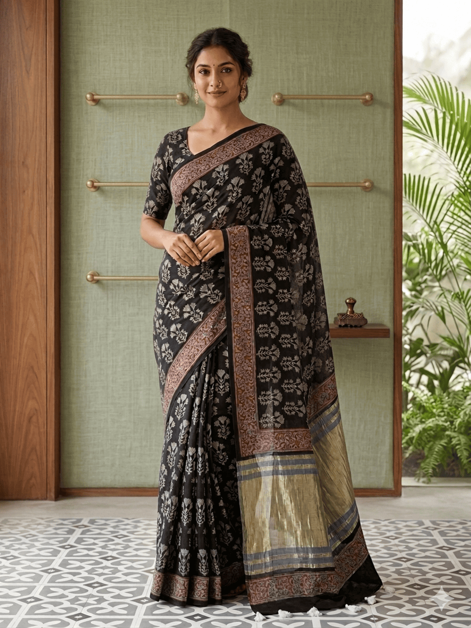 Black Saree