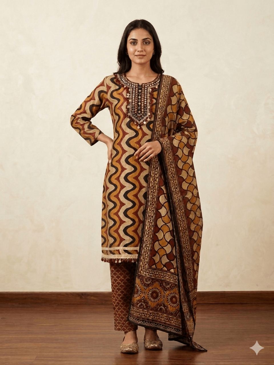 Mul Silk Suit Set