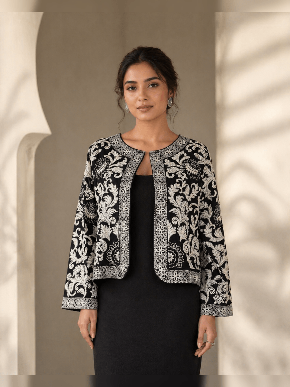 Black Boho Jacket