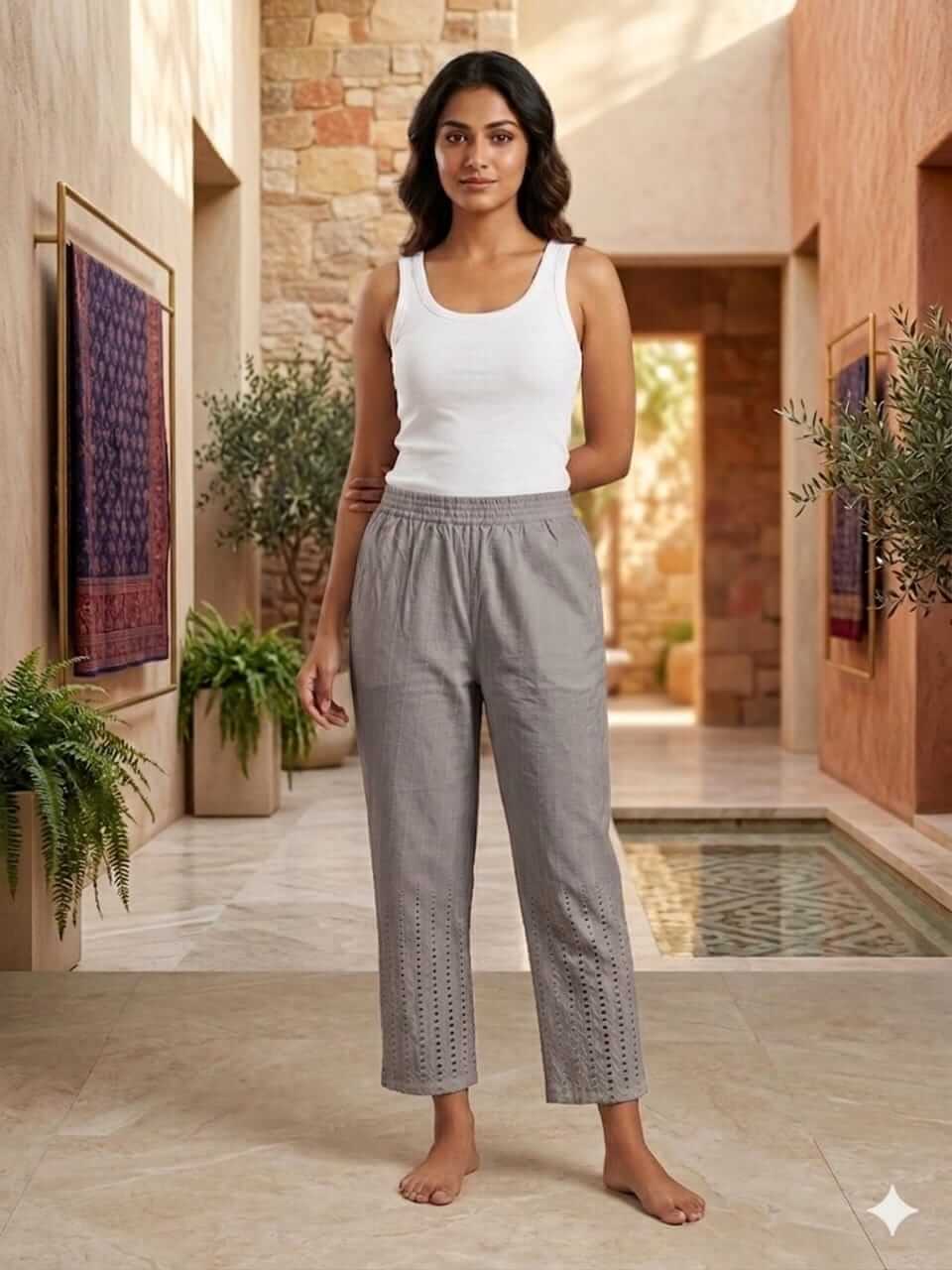 Lippi Pants - Grey