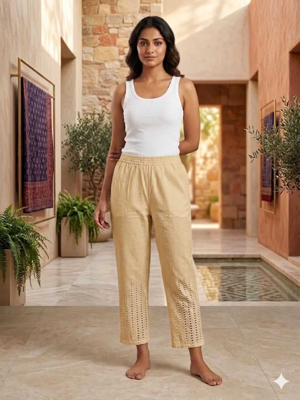 Lippi Pants - Beige
