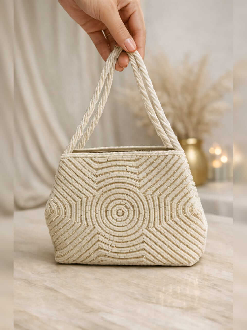 Ivory Mini Tote